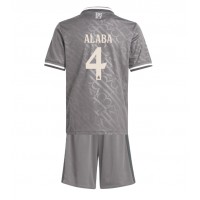 Real Madrid David Alaba #4 Tredje Tröja Barn 2024-25 Kortärmad (+ Korta byxor)